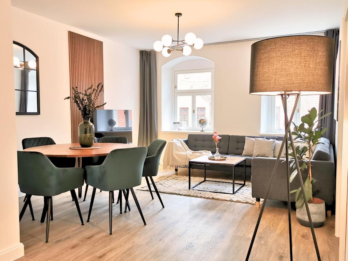 Fynbos Apartments Deluxe, Balkon, Historisch, Parkplatz Meißen Eksteriør billede