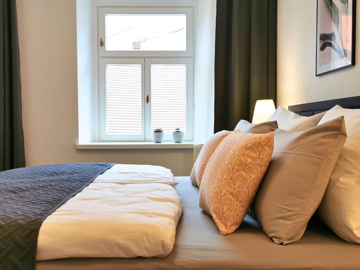 Fynbos Apartments Deluxe, Balkon, Historisch, Parkplatz Meißen Eksteriør billede
