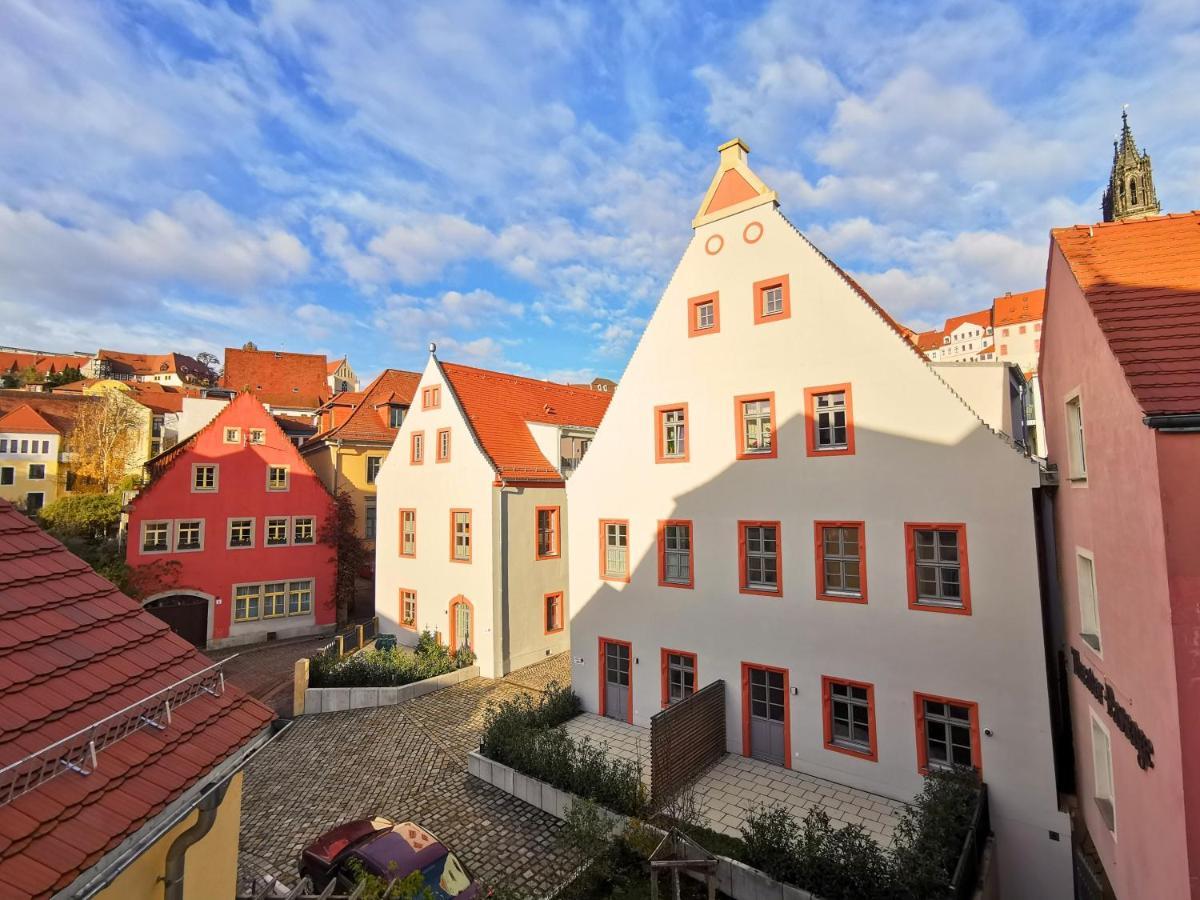 Fynbos Apartments Deluxe, Balkon, Historisch, Parkplatz Meißen Eksteriør billede